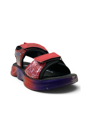 Spıderman 206 Erkek Çocuk Sandalet Kırmızı