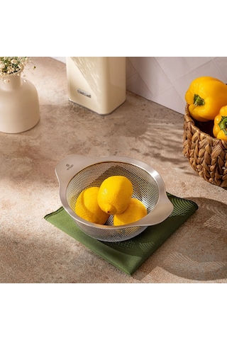 Emsan Stell Luxe Süzgeç Small 18 Cm Inox