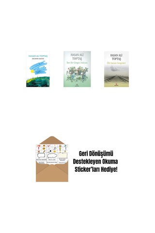 Gecenin Gecesi Ciltli + Ben Bir Gürgen Dalıyım + Ölü Zaman Gezginleri + Okuma Sticker'ları