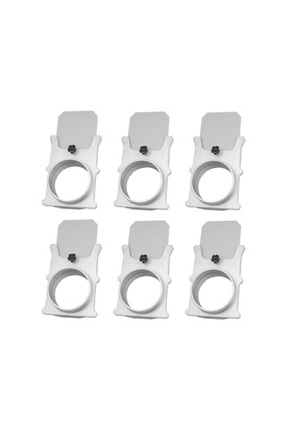Tr 70135-p6v 10 Cm Alüminyum Patlama Kapısı, Toz Toplayıcı/vakum Bağlantıları İçin, 6 Pk