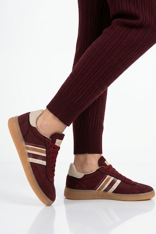 Grijak 015 G Bordo Unisex Spor Ayakkabı