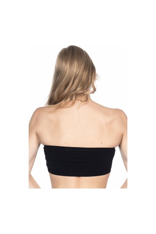 Moon Wear Siyah Mı Emay 4002 Soft Straplez Büstiyer Siyah