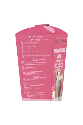 Nish White Chocolate Mocha Aromalı Toz İçecek 250 Gr 250 G