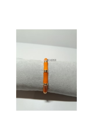 Mineli Kemik Bileklik Turuncu - 750413408 Turuncu