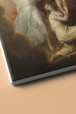 Webstyle Sayılarla Boyama Seti Kasnaklı Adem Ve Havva 50 X 65 Cm
