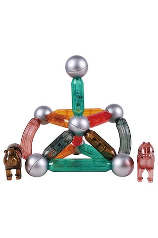 Magnetic Sticks 35 Parça Premium Manyetik Bloklar Çubuklar, Bloklar, Setl
