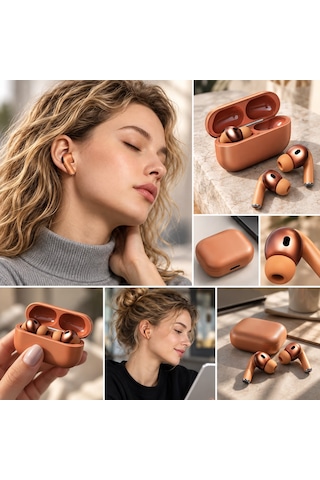 Xiaomi Redmi Note 15 / 15 Pro / 15 Pro+ 5g Uyumlu Tws85 Bluetooth Kablosuz Kulaklık Anc Özellikli Silikon Uçlu Şarj Kutulu Stereo Kulak İçi Kulaklık