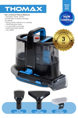 Thomax Dmw001a Mavi Koltuk Halı Yıkama Ve Leke Çıkartma Makinesi