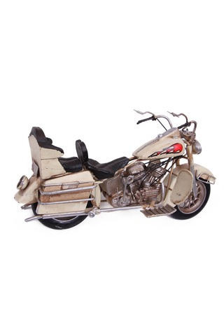 Dekoratif Metal Chopper Motosiklet 0410w-287