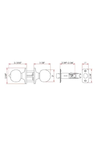 Design House 791590 Top 2 Yönlü Ayarlanabilir Kapı Tokmağı, Yağ Ovuşturdu Bronz, Gizlilik/yatak Ve Banyo