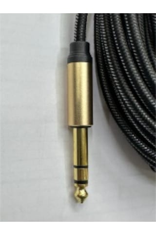 5 Metre 6.3 Mm Stereo Kablo 5 Metre Stereo Amfi Kablosu 6.3 Mm 6.3 Mm Stereo Kablo