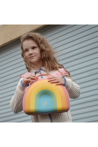 ZoyZoii Dream Serisi Sugar Heart Rainbow Kreş ve Anaokulu Okul Çantası