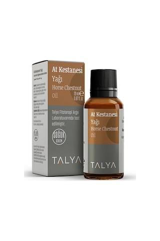Talya Soğuk Sıkım %100 Saf ve Doğal  At Kestanesi Yağı 20 ML