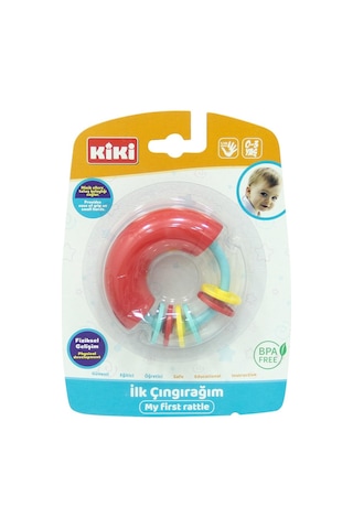 İlk Çıngırağım Oyuncak Çok Renkli