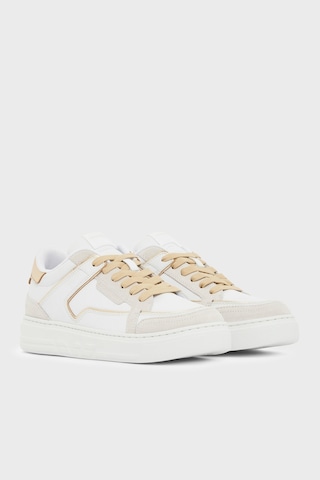 Emporio Armani Bayan Ayakkabı Ew003081 Af25727 Mz773 Beyaz-gold Beyaz-gold
