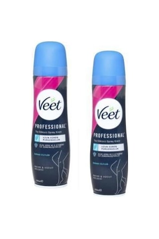 Veet Hassas Ciltler için Tüy Dökücü Sprey Krem 2 x 150 ML