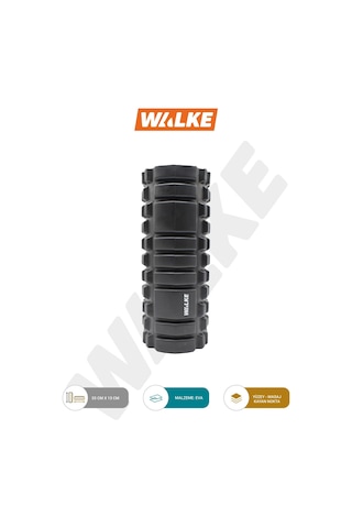 Walke Yüksek Yoğunlukta Orta Sert Deluxe Foam Roller Masaj Köpüğü Pilates Masaj Rulosu