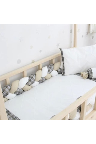 Bibaby Ekose Montessori Uyku Seti 69121 Bej