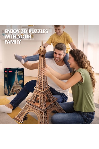 Eyfel Kulesi 3d Puzzle Mc284h - Dev Boyut