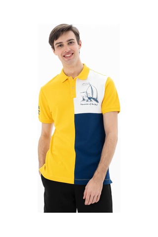AR-MA Arma Erkek Regular Fit Polo Yaka Tişört Y25374303501 Sarı