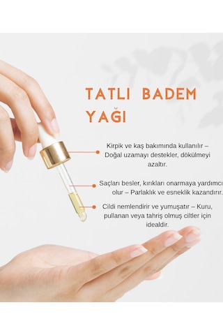 Tatlı Badem Yağı 10 ML