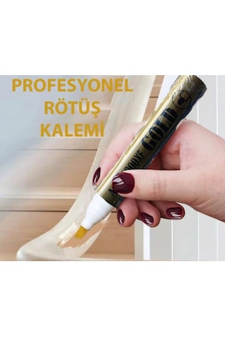 Rötuş Kalemi Paint Pen Gold Renk Metal, Ahşap Ve Oto Yüzey Boyası