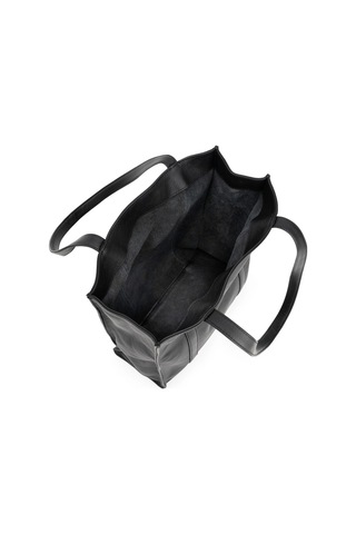 Berliner Bags Kira Deri Shopper Kadın Omuz Ve Tote Çanta, Büyük Boy, Premium Tasarım Omuz Çantası Siyah