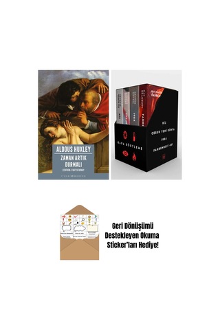 Zaman Artık Durmalı + Kara Dörtleme Kutu Set 4 Kitap