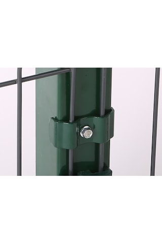 Panel Çit Metal Klips-20 Adet-Vida Dahil-50Mm