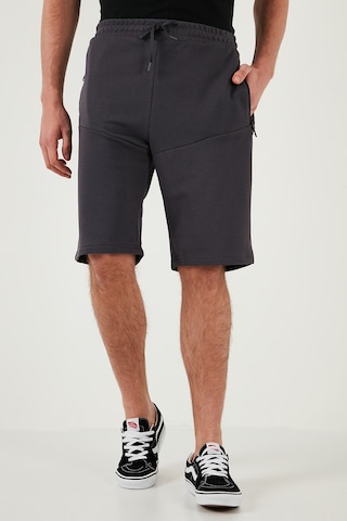 Buratti Belden Bağlamalı Pamuklu Cepli Regular Fit Erkek Short 5908047 Antrasit