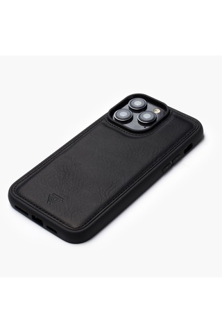 Back Cover Magsafe Case Apple Uyumlu iPhone 16 Pro Siyah