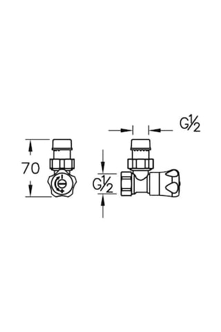 Vitra A43011 Artepan Radyatör Valfi, Krom