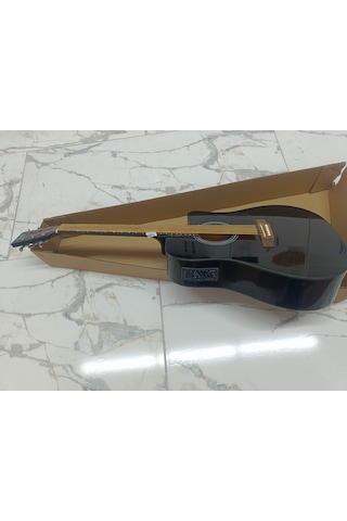 J&d Guitars- Ag-gce/bk Jumbo Kasa Elektro Akustik Gitar AG-6CE/BK