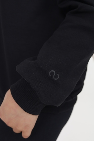 Toontoy Kız Çocuk Göğüsü Tn Baskılı Sweatshirt Siyah