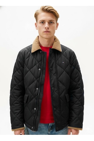 Tommy Hilfiger Erkek Mont Ceket Siyah