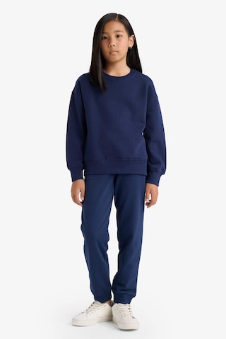 Defacto Kız Çocuk Standart Fit Basic Düz Beli Lastikli Jogger Eşofman Altı Y1226a625aunv241 Lacivert