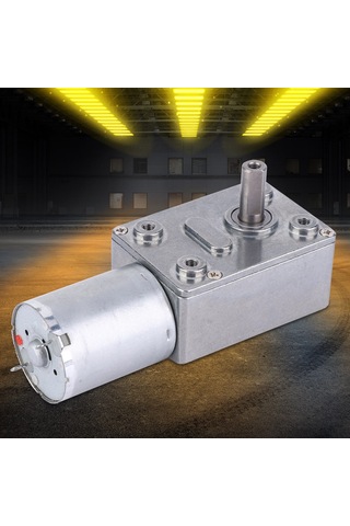 Yaozixa 24v Dc Redüksiyon Motoru, Solenoid Gövde, 10rpm, Yüksek Tork, Düşük Gürültü, Tüm Metal Dişlilerle Ev Ve Endüstriyel Cihazlar İçin