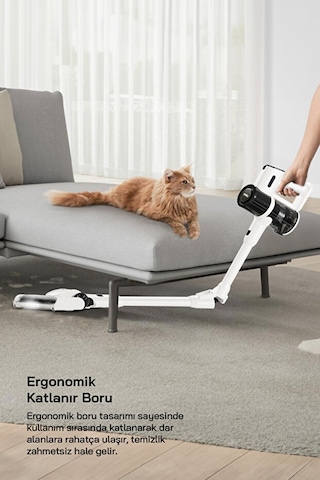 Sinbo SVC-8635 BLDC Motorlu Dikey Kablosuz Şarjlı Led Aydınlatmalı Süpürge