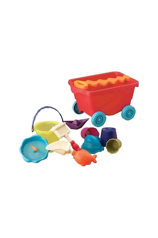 B. Toys Kırmızı Plaj Vagonu 18 Ay+