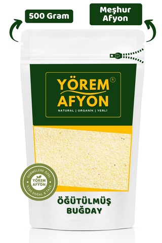 Yörem Afyon Meşhur Afyonkarahisar Günlük Taze Öğütülmüş Buğday Göce Triticum Aestivum 500gr.