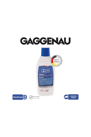 Bosch Siemens Gaggenau Kahve Makinesi Kireç Çözücü 500 ML