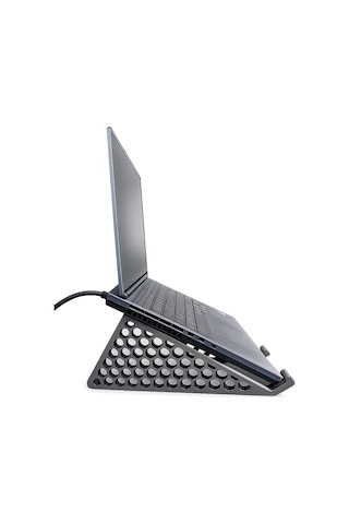 Ergonomik Laptop Standı 2 Parça Notebook Yükseltici Havalandırmalı Dizüstü Bilgisayar Standı