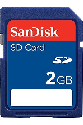 Sandisk 2 Gb Sd Hafıza Kartı Sandisk 2 Gb Sd Hafıza Kartı