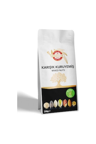 Gürbüzler Glutensiz Karışık Kuruyemiş 250 G