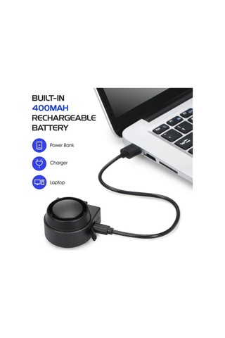 Dancemonkey Yüksek Sesli 115 Db Ipx5 Alarm - Uzaktan Kumandalı 80m Menzil