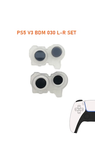 Ps5 V3 Bdm 030 Kollar İle Uyumlu Lr L1l2 R1r2 Lastik Takımı