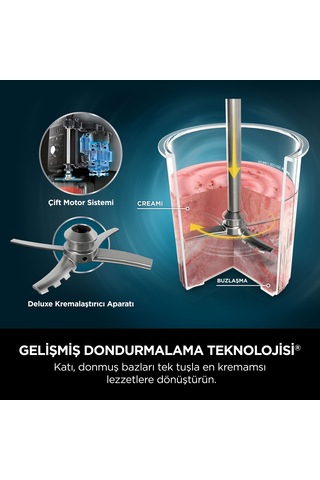 Ninja Creami Deluxe 10 in 1 800 W Dondurma Ve Frozen Makinesi