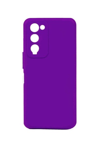 Tecno Camon 18/ 18t/ 18p Kılıf Esnek Soft Tasarım Kılıf Ve Nano Ekran Koruyucu Col177203-mor
