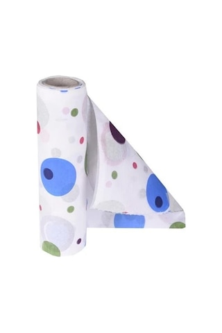 Kapris 100 X 120 Kullan At Masa Örtüsü Sıvı Geçirmez 50 Li 5 Rulo Ekonomik Paket Desenli