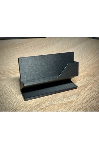 Şık Ve Profesyonel Ofis Kartvizitliği - Kart Vizit 1 Adet Siyah